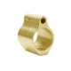 AR-15 / AR-10  Aluminum .750 Low Profile Gas Block - Gold