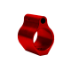 AR-15 / AR-10  Aluminum .750 Low Profile Gas Block - Red