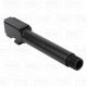 Drop In Replacement 9mm Pistol Threaded Barrel For Glock® 19 Style Pistol- BLACK NITRIDE