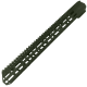 AR-10 / LR-308 DPMS Style Low Profile Full Picatinny Top Rail MLOK 18