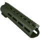 AR-15 Custom MLOK Handguard 9