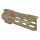 AR-15 Custom Hybrid Top Cut Super Slim MLOK Handguard 7