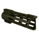 AR-15 Custom Hybrid Top Cut Super Slim MLOK Handguard 7