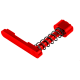 AR-15 / LR.308 Magazine Catch Assembly - Cerakote Red