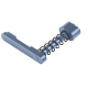 AR-15 / LR.308 Magazine Catch Assembly - Cerakote Sniper Gray