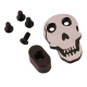 AR-15 Extended Magazine Release - Skull Head