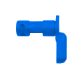 AR-15 Single Safety Selector Lever - Cerakote Flame Blue
