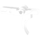 AR-15 Milspec Trigger - Cerakote Storm Trooper White
