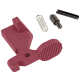 AR-15 Bolt Catch Assembly Kit - Cerakote Cranberry Frost