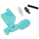 AR-15 Bolt Catch Assembly Kit - Cerakote Robins Egg Blue