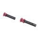 AR15 Extended Takedown / Pivot Pin Set - Cerakote Cranberry Frost