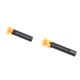 AR15 Extended Takedown / Pivot Pin Set - Cerakote Tequila Sunrise Orange
