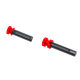 AR15 Extended Takedown / Pivot Pin Set - Cerakote Red