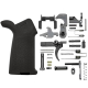 AR-15 Enhanced Lower Receiver Build Kit w/ Magpul MOE Grip Ambi Safety & Enhanced Takedown Pins