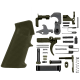 AR-15 Mil Spec Standard Lower Parts Kit w/ Standard Grip & Trigger Guard - Cerakote Magpul ODG