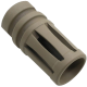 AR-10 / LR.308 A2 Style 5/8x24 Flash Hider Muzzle Brake - FDE