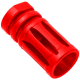 AR-10 / LR.308 A2 Style 5/8x24 Flash Hider Muzzle Brake - Red