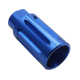 AR10/LR-308 5/8x24 Aluminum Flash Can Muzzle Diverter- Blue