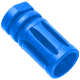 AR-15 .223/5.56 A2 Style 1/2X28 Flash Hider Muzzle Brake - Flame Blue