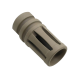 AR-15 .223/5.56 A2 Style 1/2X28 Flash Hider Muzzle Brake - FDE