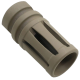 AR-15 .223/5.56 A2 Style 1/2X28 Flash Hider Muzzle Brake - FDE