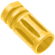 AR-15 .223/5.56 A2 Style 1/2X28 Flash Hider Muzzle Brake - Gold