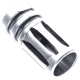 AR-10 / LR.308 A2 Style 5/8x24 Flash Hider Muzzle Brake - Tungsten Gray