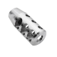 AR-15 .223/5.56 Three Chamber Stainless Steel Muzzle Brake 1/2x28 Thread