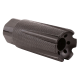 AR-15 1/2x28 6 Port Linear Compensator Muzzle Brake 
