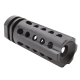 AR-15 Linear Compensator Multi Ported 1/2x28 Flash Hider Muzzle Brake 
