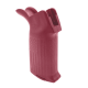 AR-15 US Flag Engraved MOE Style Grip - Cranberry Frost