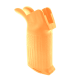 AR-15 US Flag Engraved MOE Style Grip - Tequila Sunrise Orange