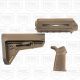 AR-15 Magpul MOE Carbine M-LOK Polymer Bundle Furniture Set - FDE