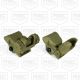 Low Profile Polymer Flip up Front & Rear Sight - FDE