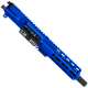 AR15 .223/5.56 Pistol Upper Assembly 7.5' Barrel MLOK Handguard Complete w/ Charging Handle - Flame Blue