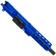 AR15 7.62X39 Pistol Upper Assembly MLOK Handguard Complete w/ BCG & Charging Handle - Flame Blue