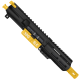AR-15 .300 Blackout 5'' FORGED UPPER ASSEMBLY WITH 4.5'' HANDGUARD AND COLOR OPTION BUNDLE - Black and Gold