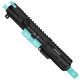 AR-15 .300 Blackout 5'' FORGED UPPER ASSEMBLY WITH 4.5'' HANDGUARD AND COLOR OPTION BUNDLE - Black and Robins Egg Blue