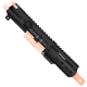AR-15 .300 Blackout 5'' FORGED UPPER ASSEMBLY WITH 4.5'' HANDGUARD AND COLOR OPTION BUNDLE - Black and Rose Gold