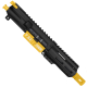 AR-15 7.62x39 5'' FORGED UPPER ASSEMBLY WITH 4.5'' HANDGUARD AND COLOR OPTION BUNDLE - Black and Gold