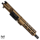 AR15 7.62X39 Pistol Upper Assembly MLOK Handguard Complete w/ BCG & Charging Handle - Bronze