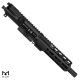 AR15 .300 Blackout Pistol Upper Assembly MLOK Handguard Complete w/ BCG & Charging Handle - Black