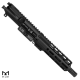 AR15 .223/5.56 Pistol Upper Assembly MLOK Handguard Complete w/ BCG & Charging Handle - Black