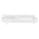 Aero Precision M5 (308) High Profile Stripped Upper Receiver - Storm Trooper White