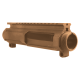 AR-15 Burnt Bronze Cerakote Stripped Billet Upper Receiver