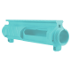 AR-15 Custom Stripped Billet Modular Upper Receiver - Robins Egg Blue