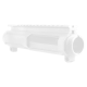 AR-15 Cerakote White Stripped Billet Upper Receiver