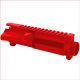 AR-15 Forged Stripped Upper Receiver - Cerakote Red