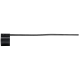 AR-15 / AR-10 .750 Low Profile Steel Gas Block Carbine Length BLACK Gas Tube Assembly